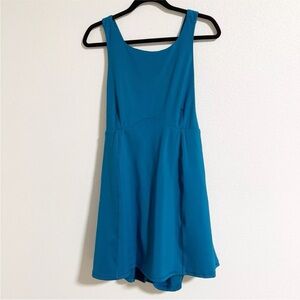 NEW Adore Me Daphnie Lotus Active Dress Blue Size 2X Compression Unitard